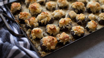 Funghi Ripieni Di Aglio E Parmigiano