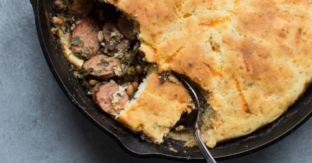 Festive Good Luck Cornbread Skillet – Lodge Cast Iron