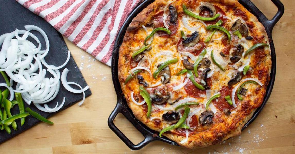 Classic Pizza Dough – Lodge Cast Iron