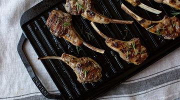 Costolette Di Agnello Con Aglio E Rosmarino