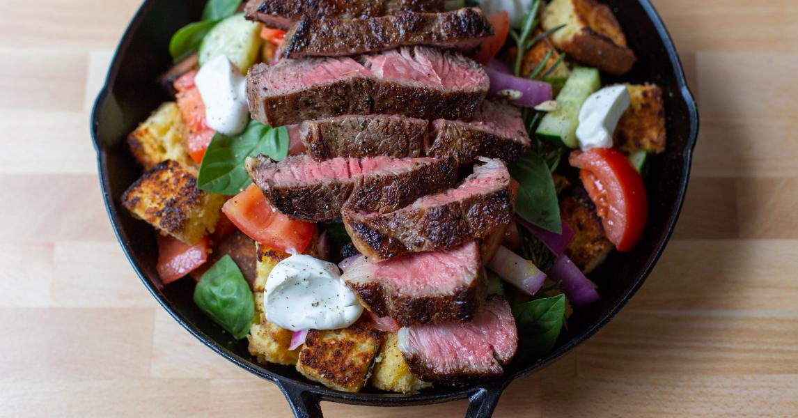 Cornbread Panzanella – Lodge Cast Iron