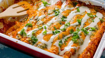 Enchiladas Con Pollo E Salsa Di Bufalo