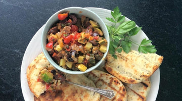 Caponata Italiana (Caponata) Con Zucchine