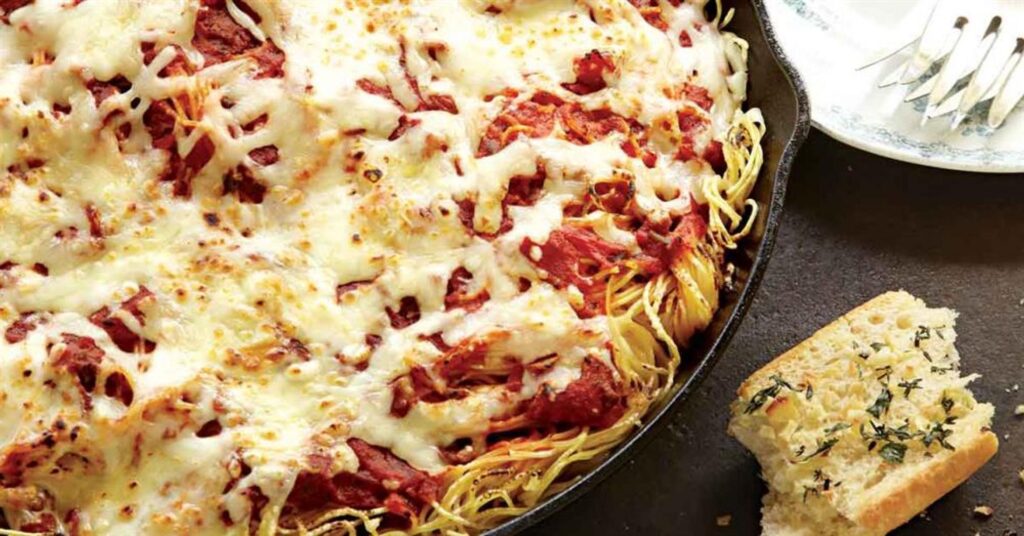 Skillet Baked Spaghetti – Lodge Cast Iron