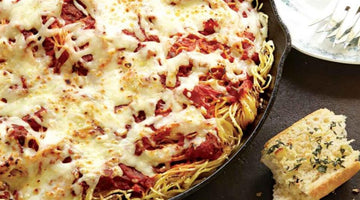 Spaghetti Al Forno Con Trito In Padella
