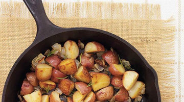 Patate Rosse Con Rosmarino E Cipolle