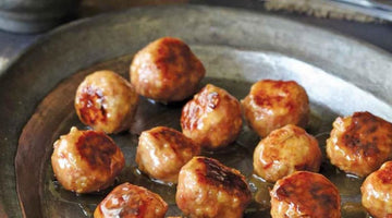 Polpette Di Maiale Con Rivestimento Di Glassa