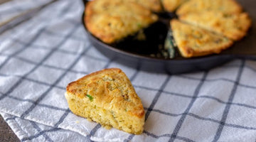 Bacon and Gorgonzola Cornbread