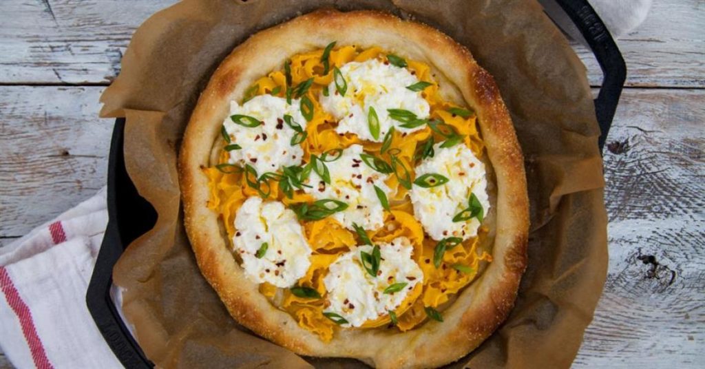 Butternut Squash and Ricotta Pizza – Lodge Cast Iron
