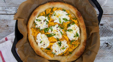 Pizza Con Zucca Gialla E Ricotta