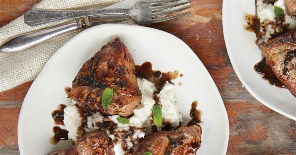 Lamb Chops With Mint and Mashed Cauliflower – Lodge Cast Iron