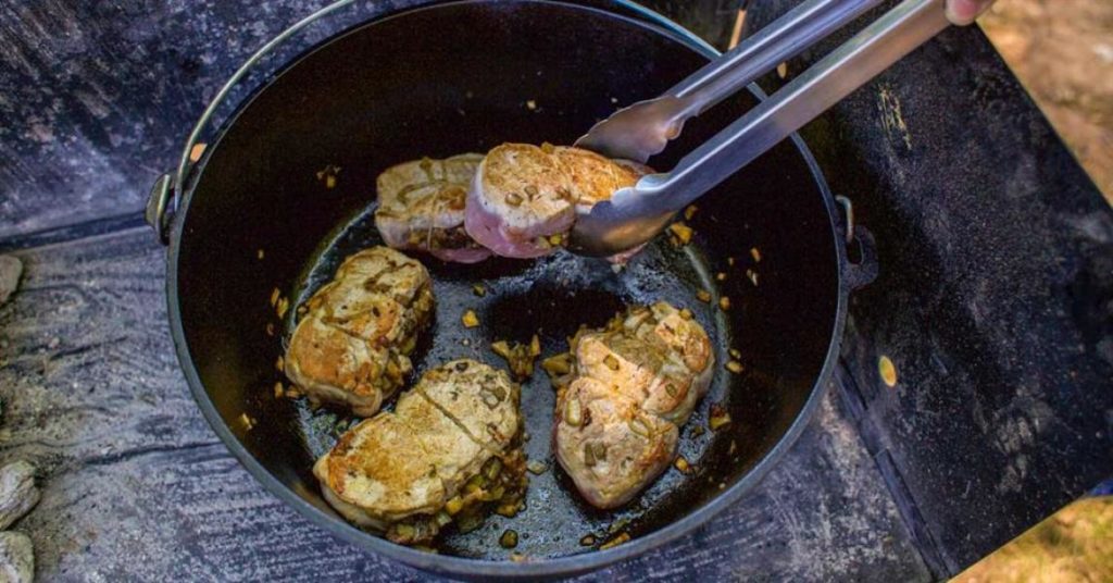 Orange Glazed Stuffed Pork Chops – Lodge Cast Iron