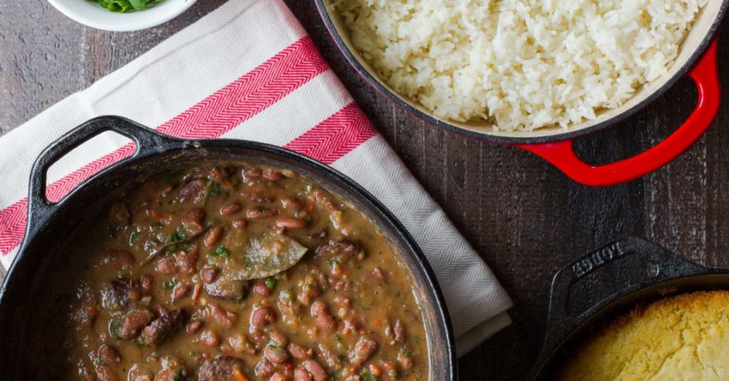 Pableaux's Monday Night Red Beans – Lodge Cast Iron