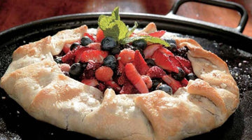 Galette Con Mandorle E Frutti Di Bosco