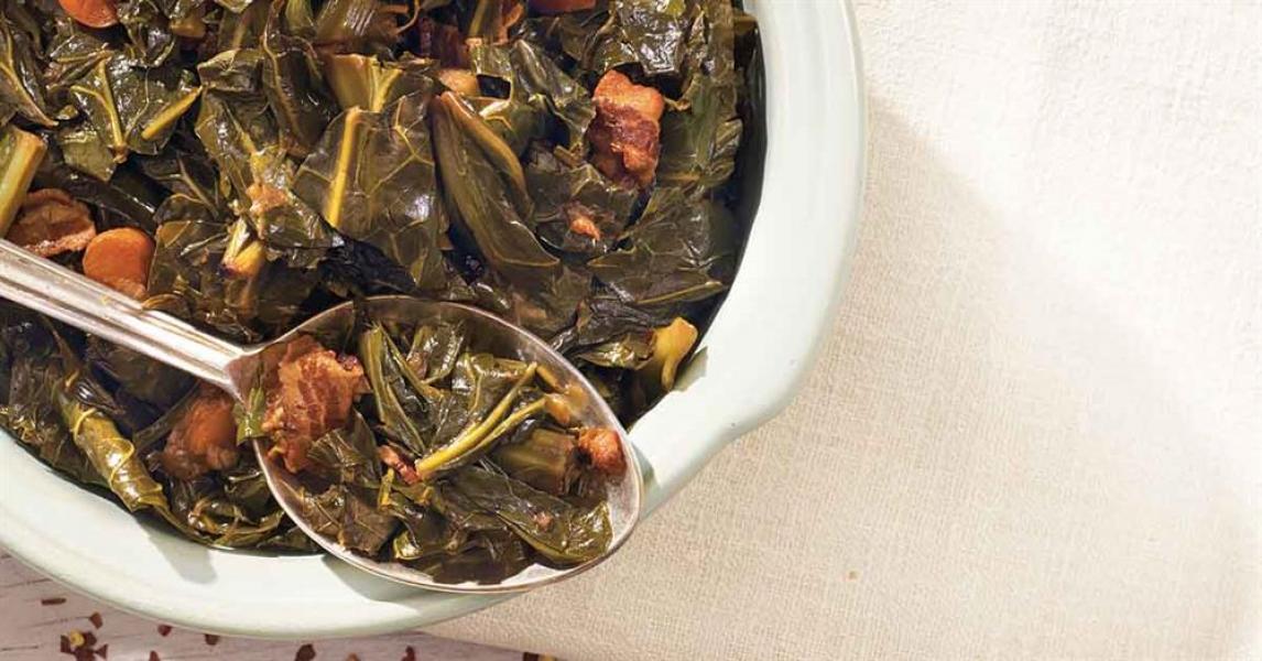Slow-braised Collard Greens – Lodge Cast Iron