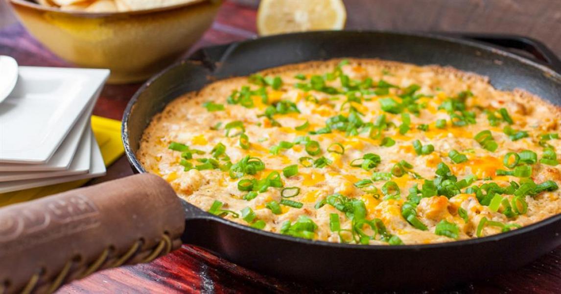 Easy Baked Shrimp Dip – Lodge Cast Iron