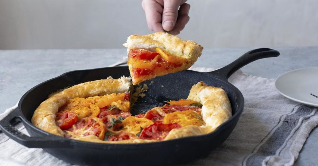 Heirloom Tomato Galette – Lodge Cast Iron
