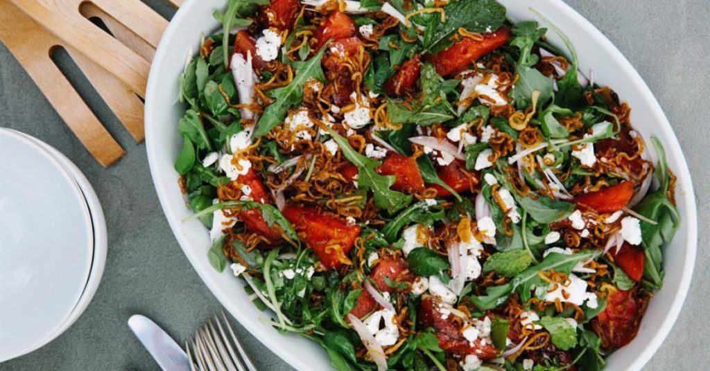Grilled Watermelon Salad – Lodge Cast Iron