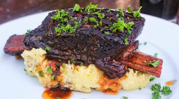 Costolette Con Birra E Purè Di Patate