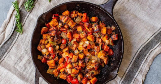 Sweet Potato Hash – Lodge Cast Iron