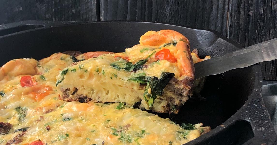 Savory Sausage Dutch Baby – Lodge Cast Iron