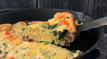 Pancake Salato Al Forno Con Salsiccia