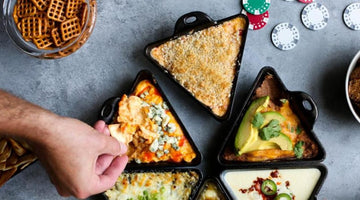 Pimento al forno e salsa di formaggio