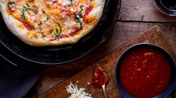 Grilled Margherita Pizza