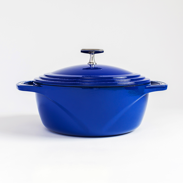 USA Enamel™ 5.6Lt Μαντεμένια Κατσαρόλα-Γάστρα Με Εμαγιέ Πορσελάνινη Επίστρωση, Smooth Sailing