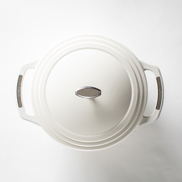 USA Enamel™ 5.68Lt Enameled Cast Iron Dutch Oven, Cloud Nine