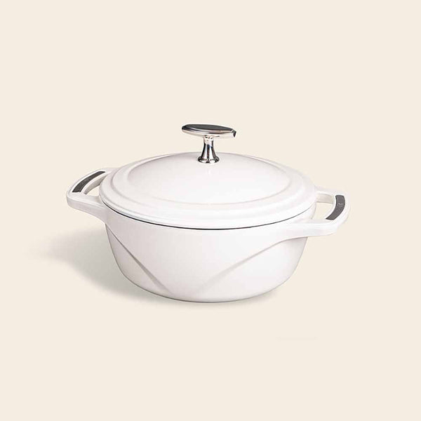 USA Enamel™ 2.8Lt Μαντεμένια Κατσαρόλα-Γάστρα Με Εμαγιέ Πορσελάνινη Επίστρωση, Cloud Nine