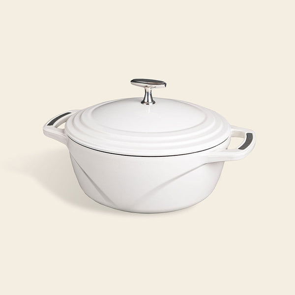 USA Enamel™ 4.2Lt Μαντεμένια Κατσαρόλα-Γάστρα Με Εμαγιέ Πορσελάνινη Επίστρωση, Cloud Nine