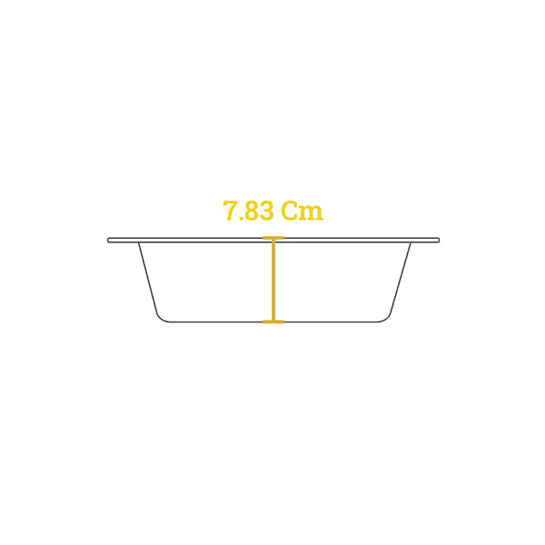 Padelle in alluminio per forno olandese Camp 25,4 cm. - 3 pz