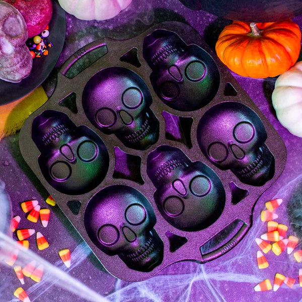 Dia de los Muertos - Mini stampo per teschio in ghisa