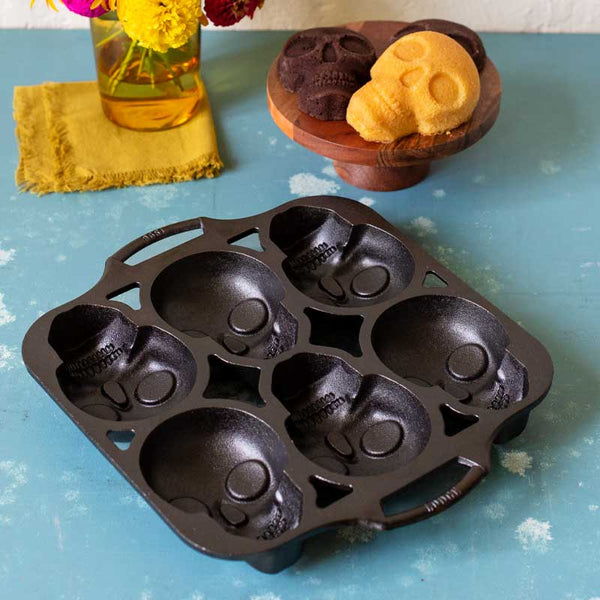 Dia de los Muertos - Mini stampo per teschio in ghisa