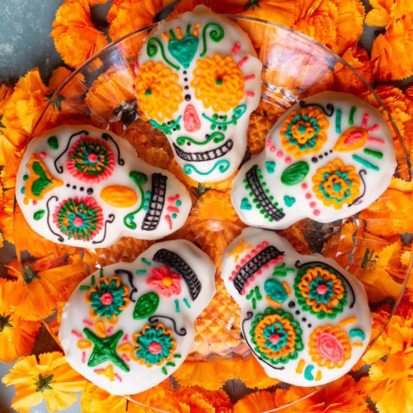 Dia de los Muertos - Mini stampo per teschio in ghisa