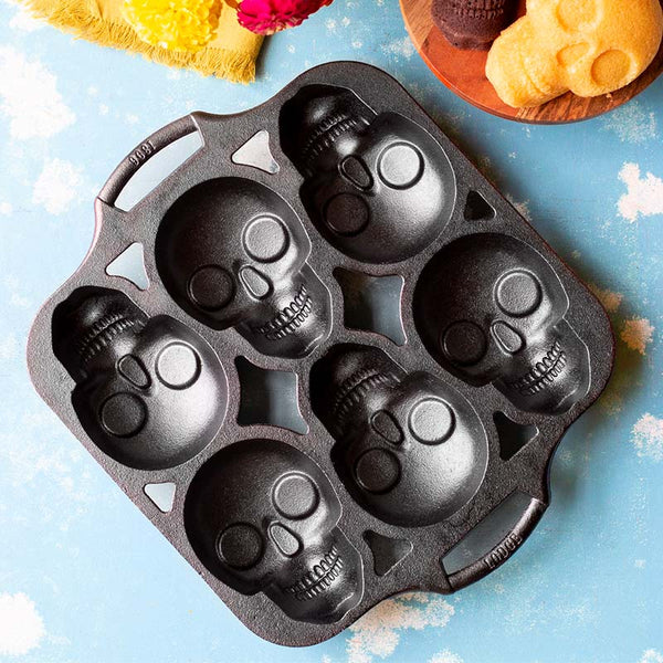 Dia de los Muertos - Mini stampo per teschio in ghisa