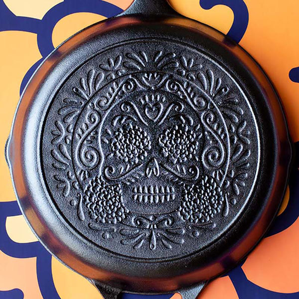 Μαντεμένιο Τηγάνι Sugar Skull Skillet 26.04 εκ.