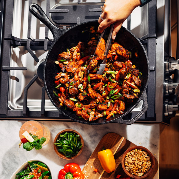 Wok in ghisa Collezione Chef 31,75 cm.
