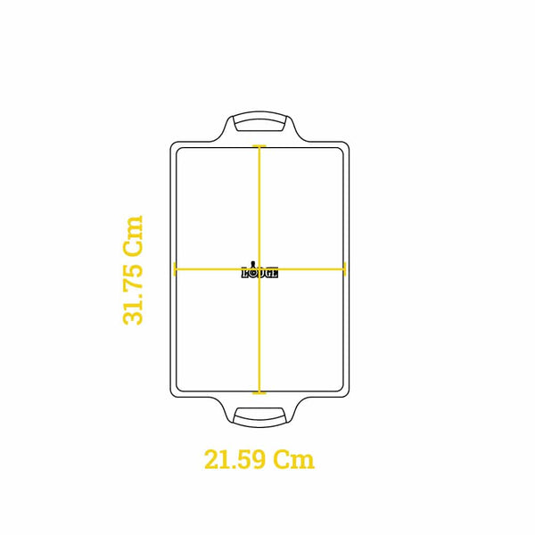 Βαθύ Μαντεμένιο Ταψί 33.02 x 22.86 εκ. - Lodge BW13C
