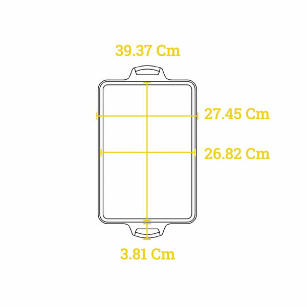 Μαντεμένιο Ταψί 39.37 x 26.67 εκ. - Lodge BW15BP