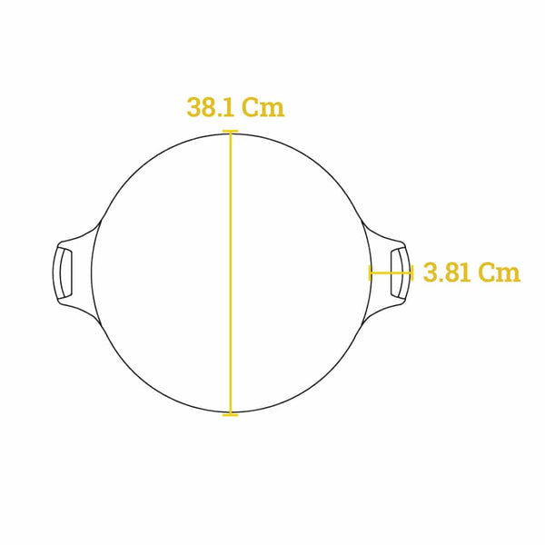 Postolje za pizzu od lijevanog željeza 39,40 cm. - Loža BW15PP