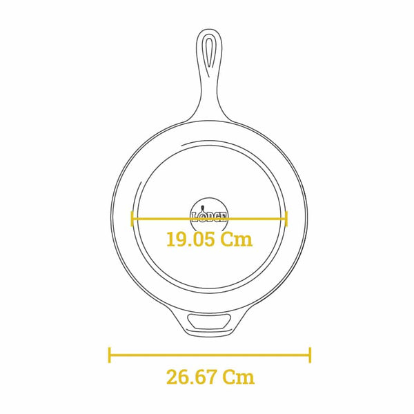 Μαντεμένιο Βαθύ Τηγάνι Με Καπάκι 3 lt | 26εκ.