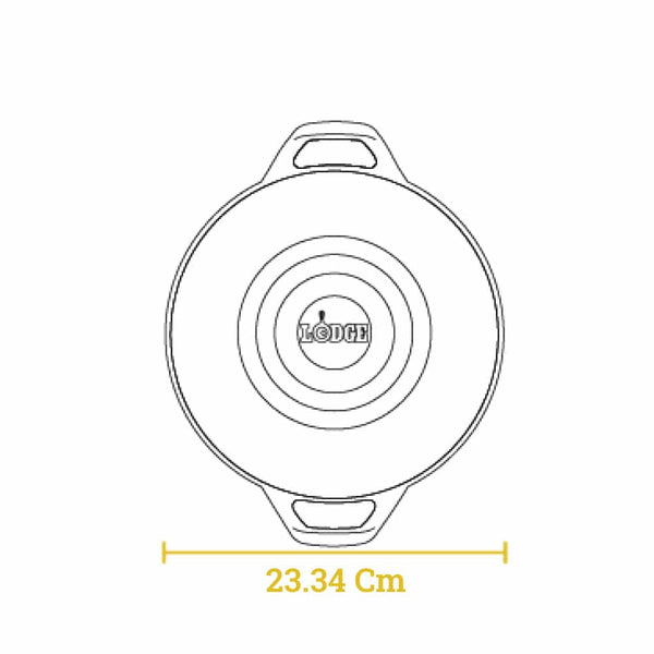 Μαντεμένιο Wok 1.8lt | 23εκ.