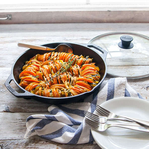 Padella Everyday in ghisa con coperchio Collezione Chef 3lt / 30,5 cm - Lodge LC12EP
