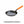 Load image into Gallery viewer, 25.4 Cm Seasoned Carbon Steel Skillet with Orange Silicone Handle Holder