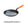 Load image into Gallery viewer, 30.48 Cm Seasoned Carbon Steel Skillet with Orange Silicone Handle Holder