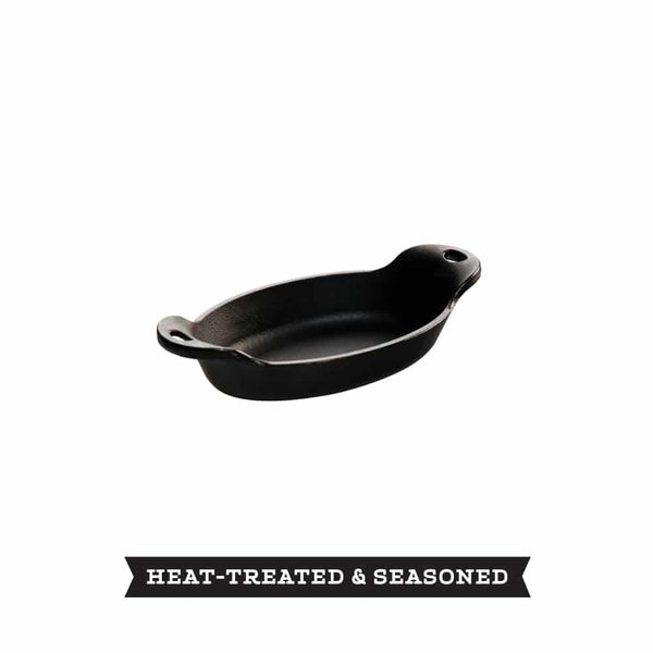 Μαντεμένιο Οβάλ σκεύος σερβιρίσματος 0,27 lt Heat Treated - Lodge HMSOV