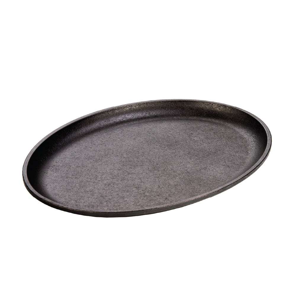 33.99 x 25.40 Cm Oval Cast Iron Serving Griddle - LJOSH3