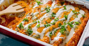 Enchiladas Με Κοτόπουλο & Sauce Buffalo